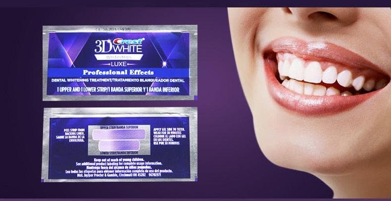 Crest 3D White - רצועות להלבנת שיניים - Better